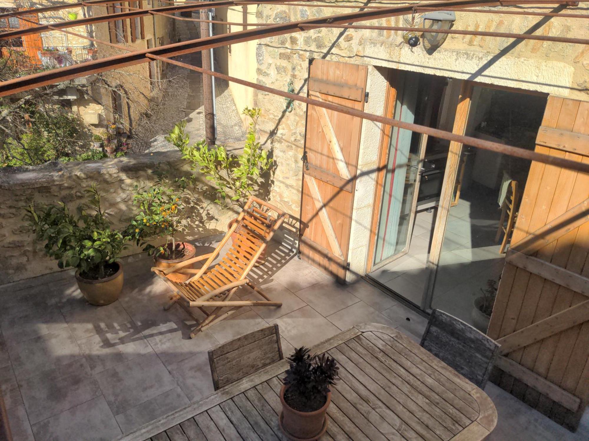 Gite Les Tilleuls Villa Saint-Montan Exterior foto